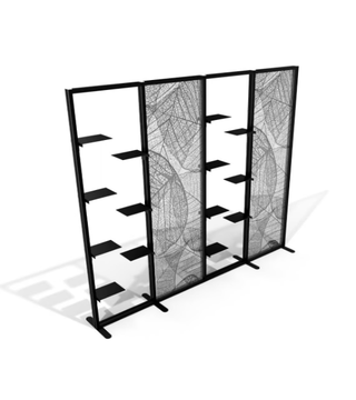 INUNO - Freestanding modular office screen by STUDIO T - view 3